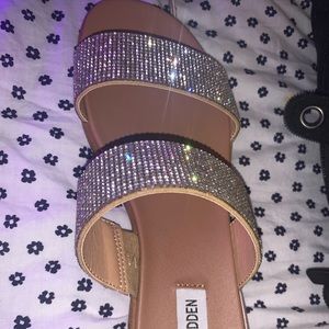 Steve Madden rhinestone  sandals